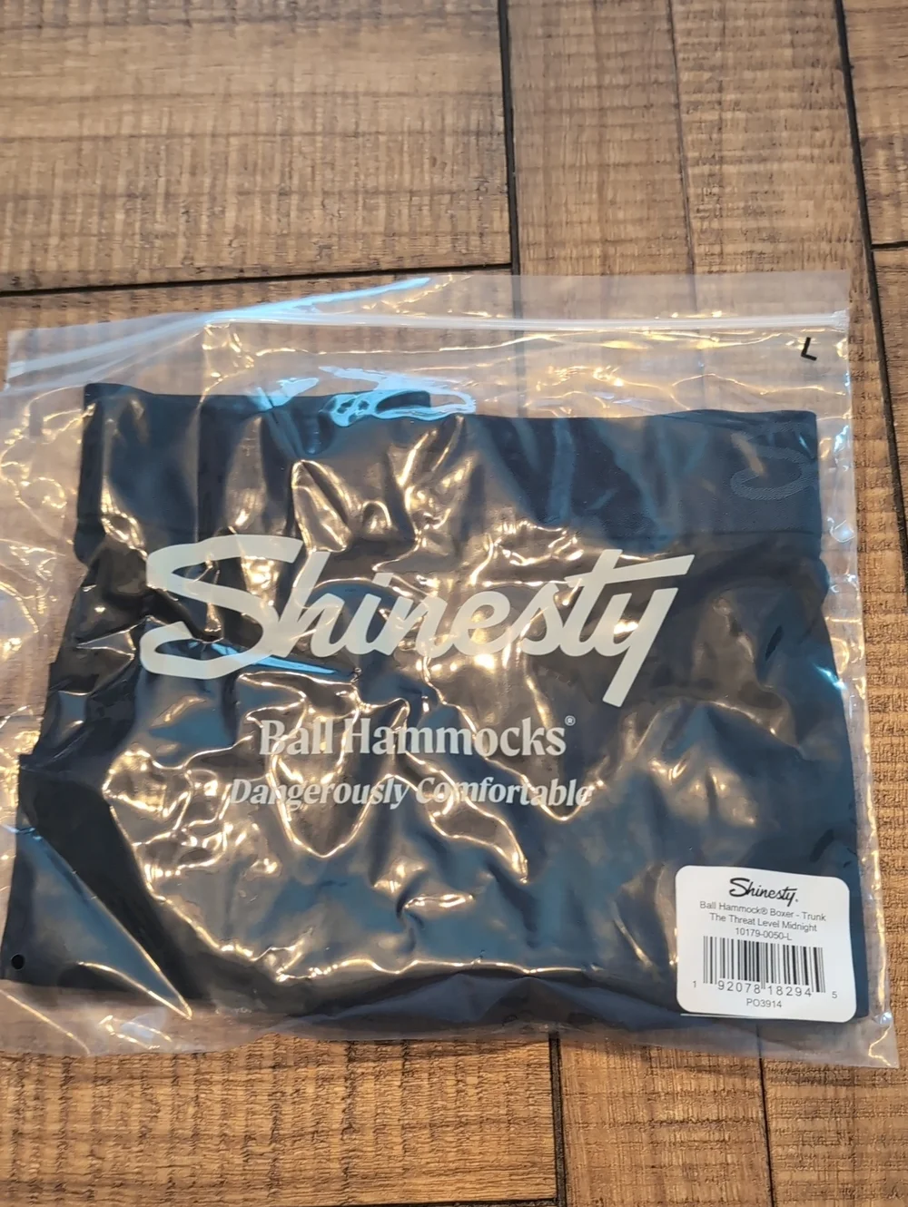 Shinesty The Threat Level Midnight - Black Boxers - L